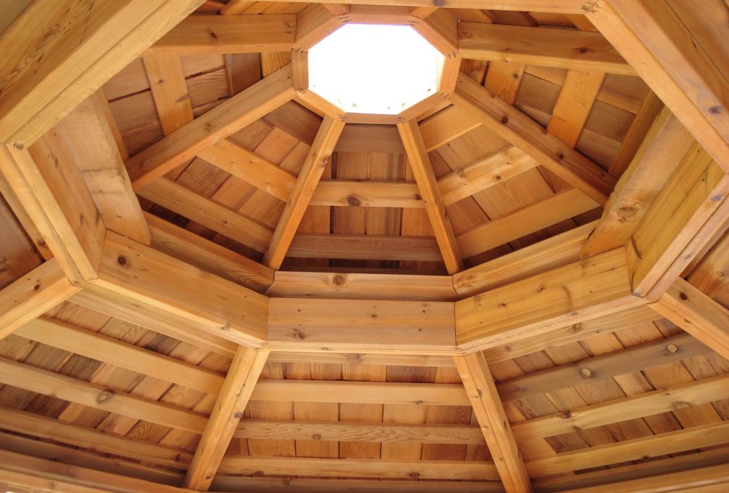 Cedar Victorian (double roof): Octagon Lancaster County